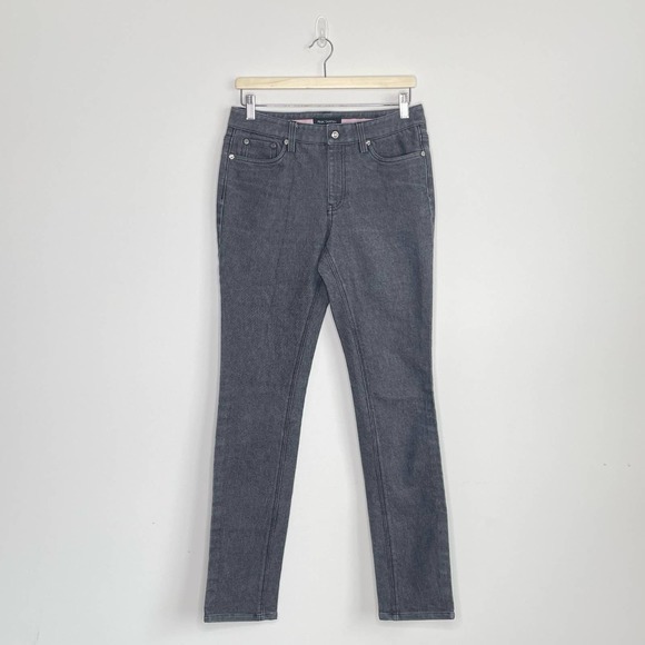 Pink Tartan Denim - PINK TARTAN | Straight Leg Jeans | 6